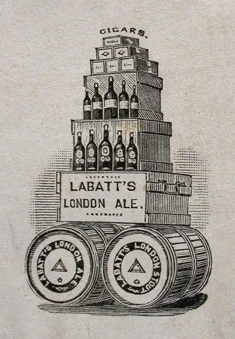 Labatts London Ale Vintage Beer Advertising