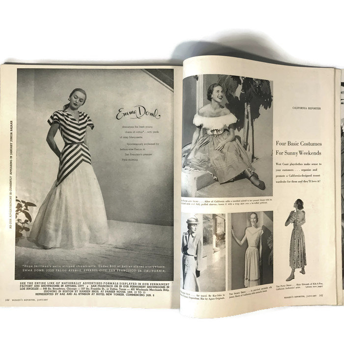 1948 Fashion from a vintage magazine