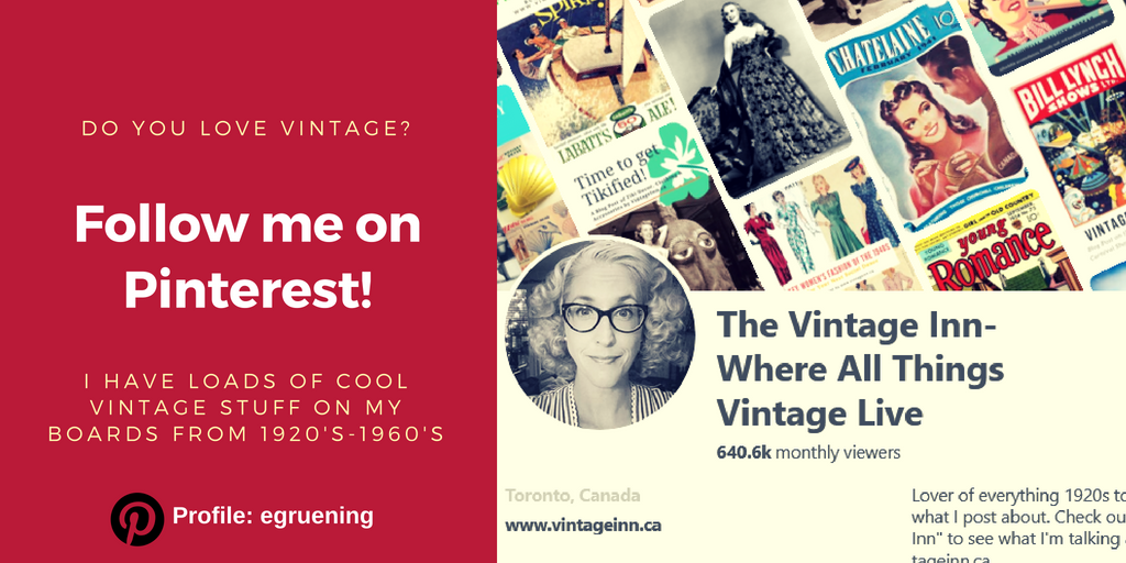 follow the Vintageinn.ca Blog on Pinterest