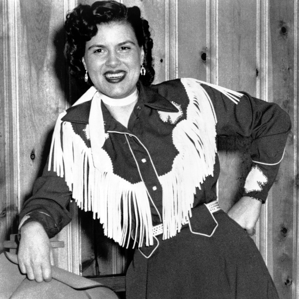 Vintage Country & Westerrn Fashion: Patsy Cline in a Fridge Dress vintage photo