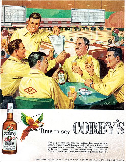 Corby's Whiskey Ad_Collier's June 1954