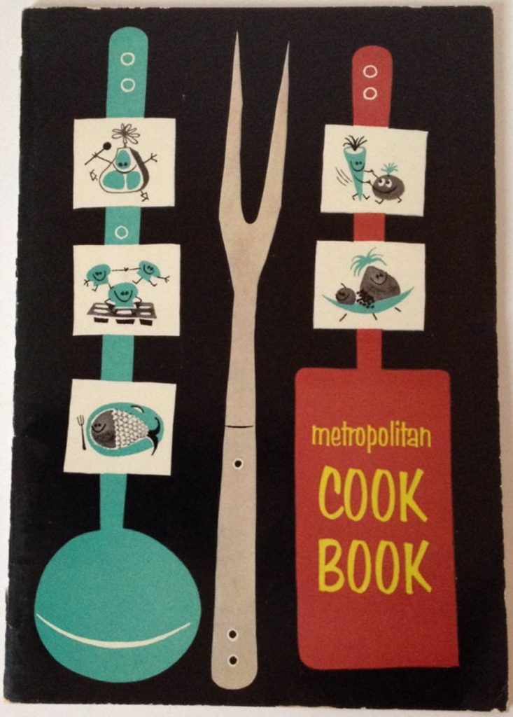 Vintage Metropolitan Life Cookbook 1955 Cook Book Insurance Premium Recipes vintage cookbook