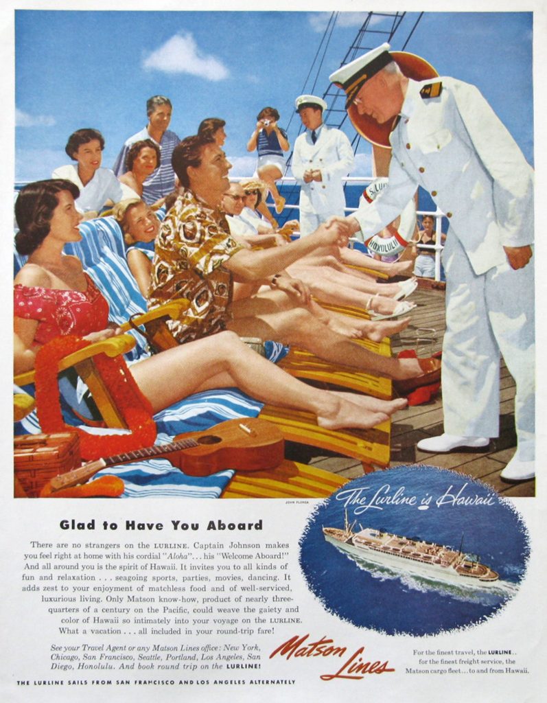 1953-Matson-Line-Cruise-to-Hawaii-Ad-1950s-Lurline-Cruise-Ship-Vacation-1950s-Advertising