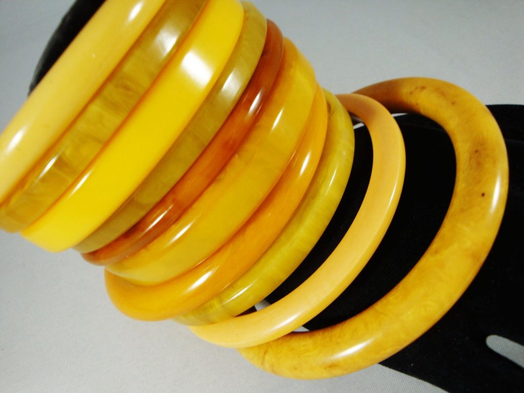 Vintage 1940s Bakelite Bracelets 