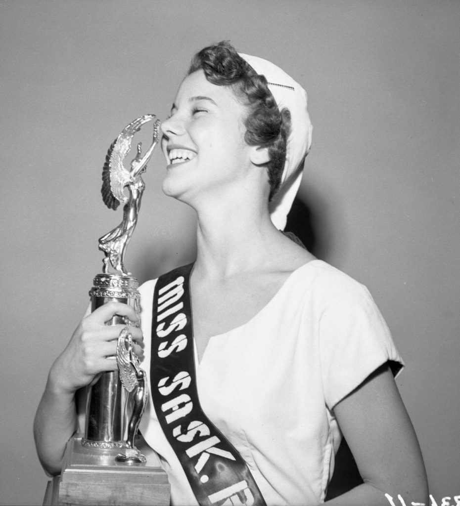 1953 Winner of Miss grey Cup 1950s Photo