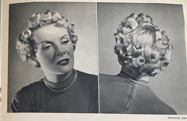 1940s womens hairstyle vintage hair vintage hairstyle 