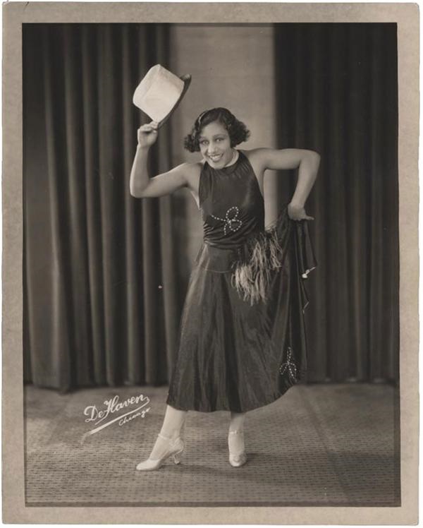 1920s Vintage Photo: early photo of Cab’s sister, Blanche Calloway, the jazz singer and bandleader, taken between 1925-29,