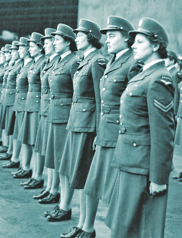 “WW2 Air Force Uniforms for Canadian Women”