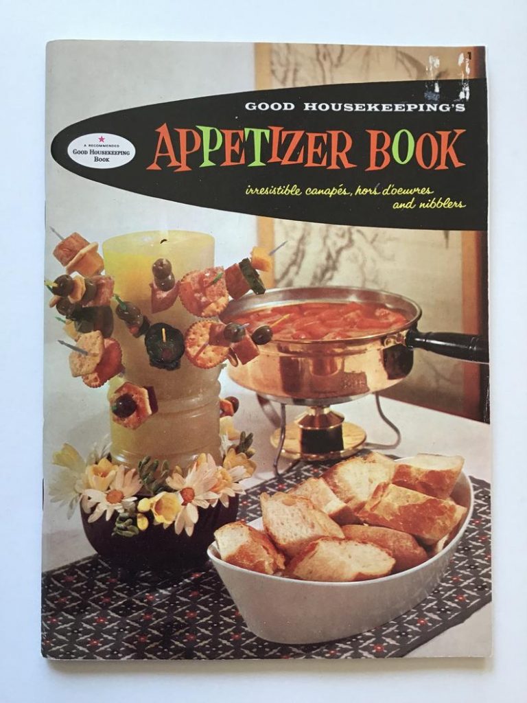 Good Housekeeping Appetizer Book Cookbook vintage party foods-1950s