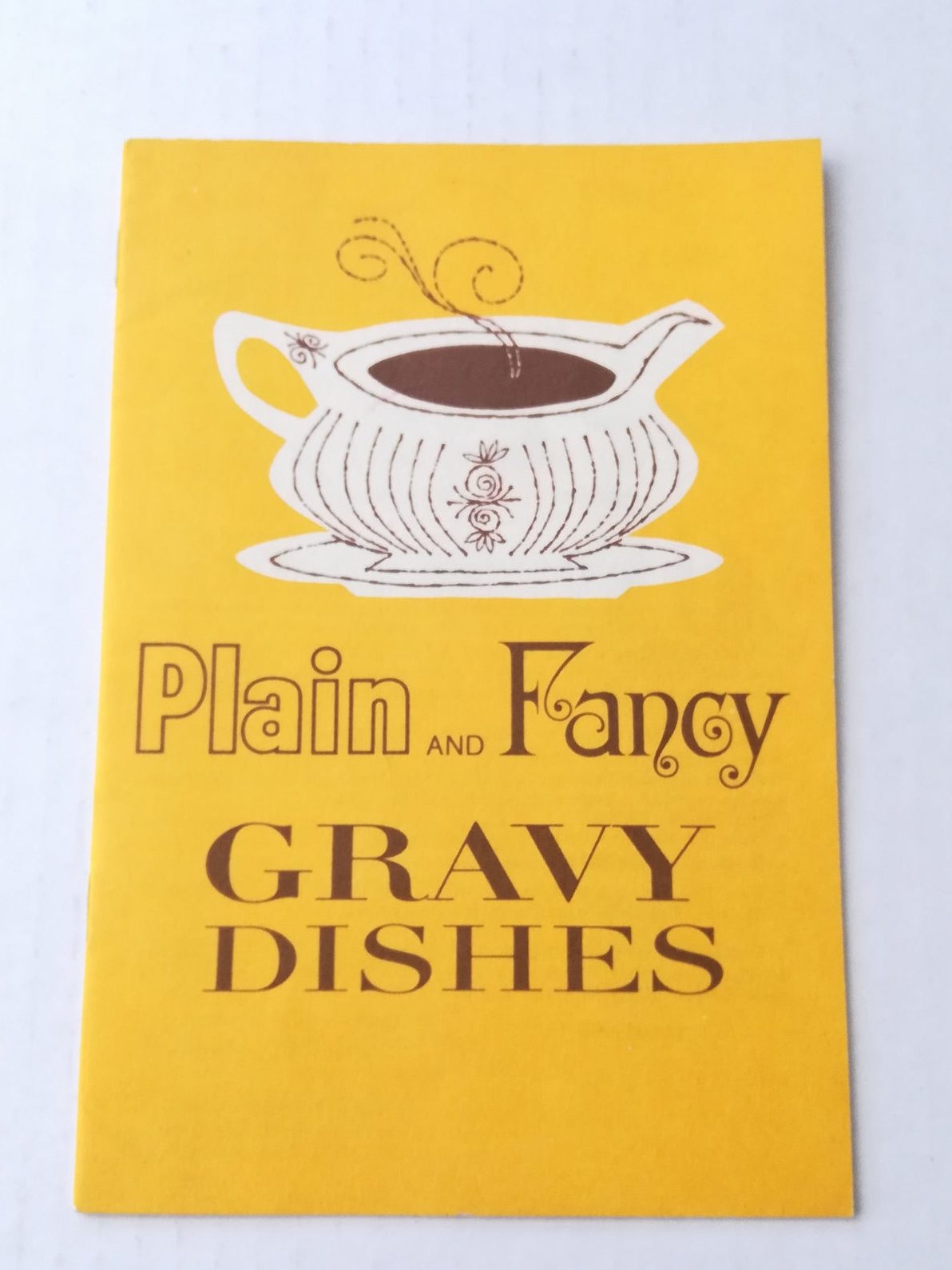 Vintage Cookbook perfect for a Vintage thanksgiving: Campbell's Gravy Dishes Recipe Booklet, 1960s