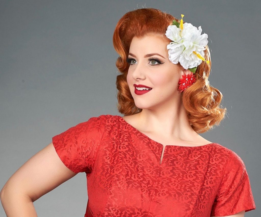 Double White Hibiscus Pin Up Hair Flower