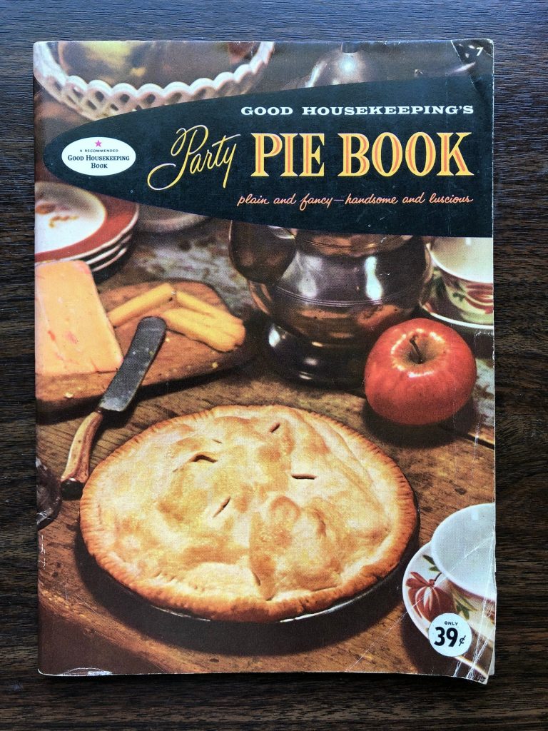 Vintage Party Pie Book Good Housekeeping Cookbook 1950s. Vintage Pie Recipes. 