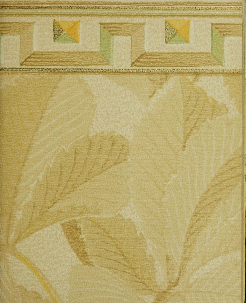 1940s Wallpaper pattern- Tropical Palm Leaves Wallpaper