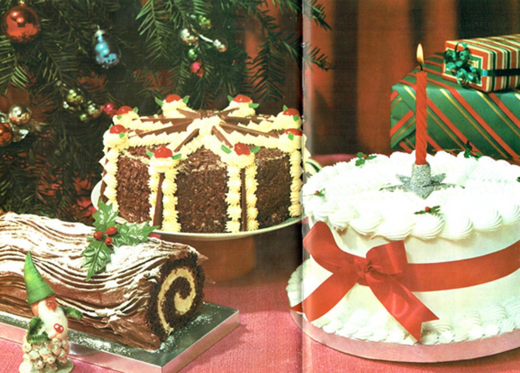 Vintage 1950s 'Extravagent 8 CHRISTMAS Cakes Collection' of Baking Recipes PDF