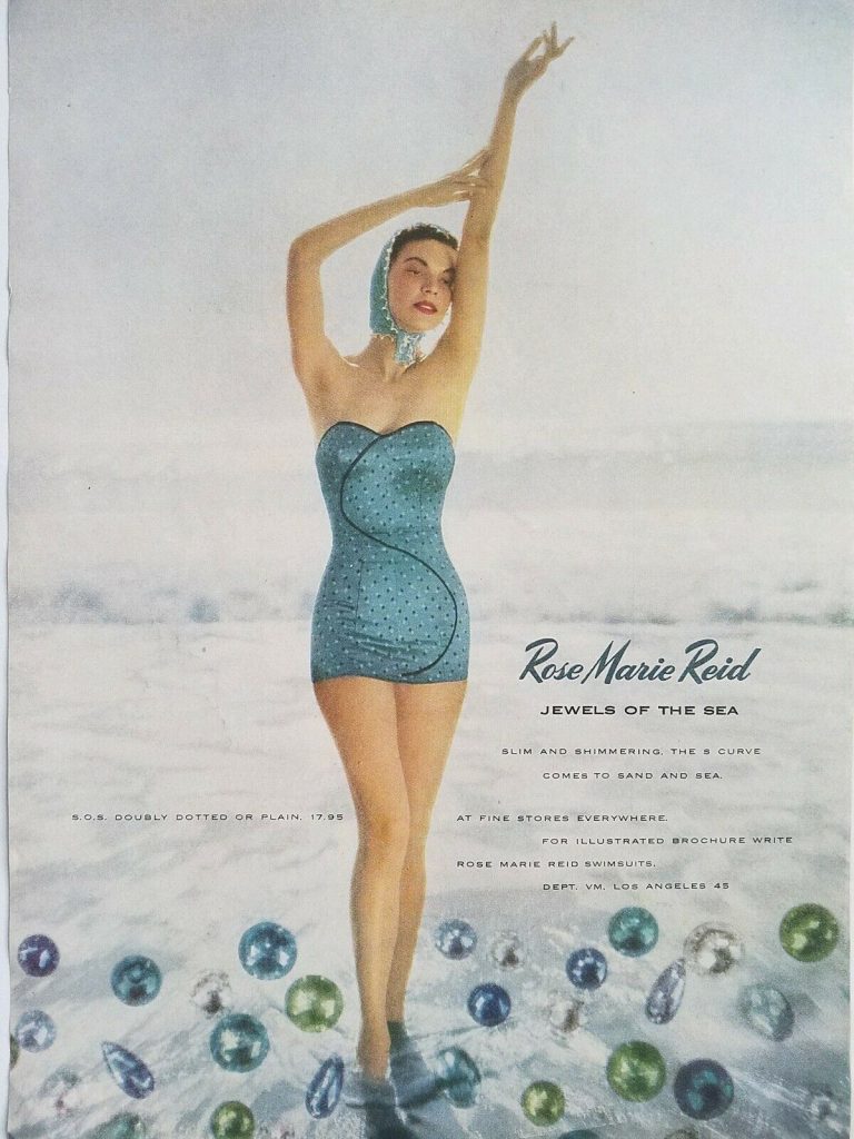 1940s 1950s Canadian Swimsuit Designer Rose Marie Reid The Vintage Inn