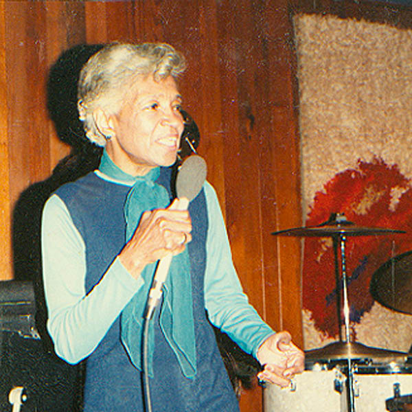 Maxine Sullivan at the Village Jazz Lounge in Walt Disney World, 1975