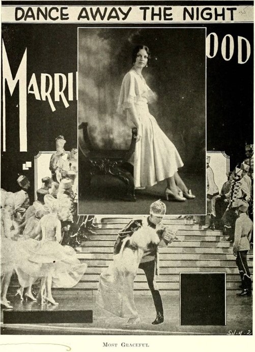 Most Graceful! Late 1920s Vintage Hairstyle and late 1920s evening gowns as seen in a 1930 vintage yearbook from St. Mary's School North Carolina.