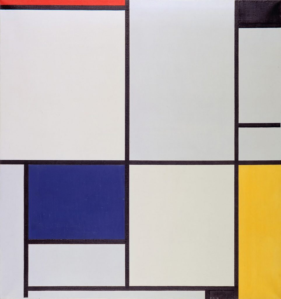 Piet Mondrian Color-Blocking Art