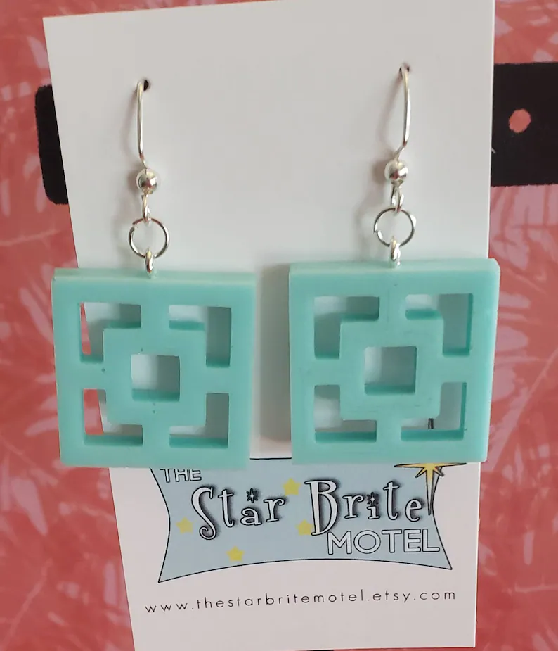 Breeze Block Earrings by Star Brite Motel