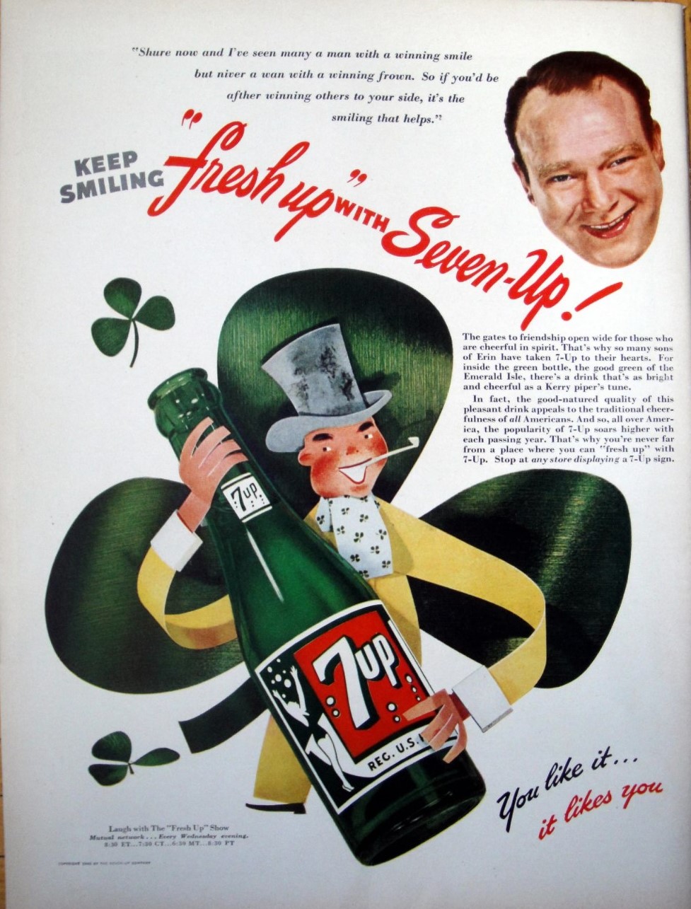 Vintage Ad Archive: Raise A Glass Of Whiskey To St. Patrick's Day!
