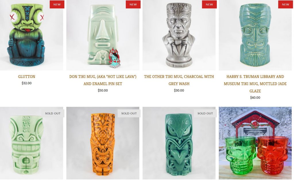 Tiki Farm-Tiki Mugs