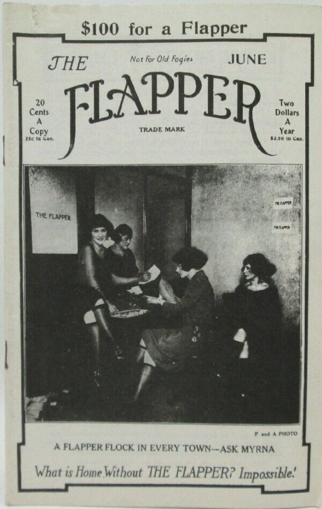 1920s Vintage Magazine: June 1922- 'The Flapper', a magazine that is "Not for Old Fogies" (Vol 1, No 2).