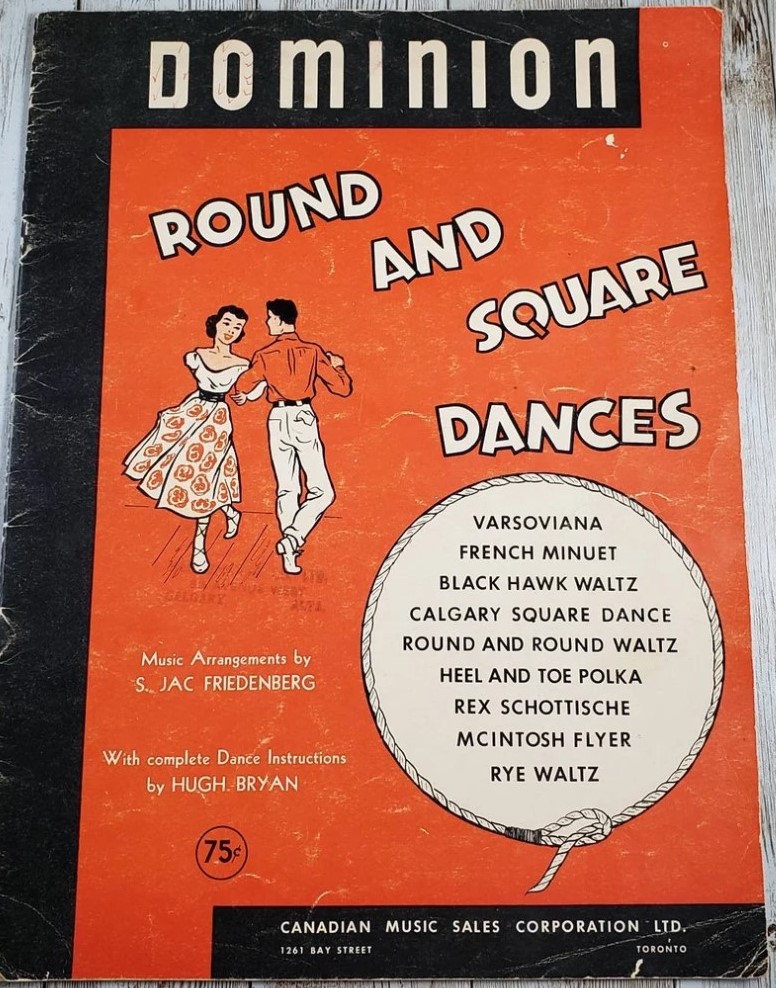 1950s Dance Instruction Book: Dominion Round and Square Dances | Learn Square Dancing Instructions by Hugh Bryan