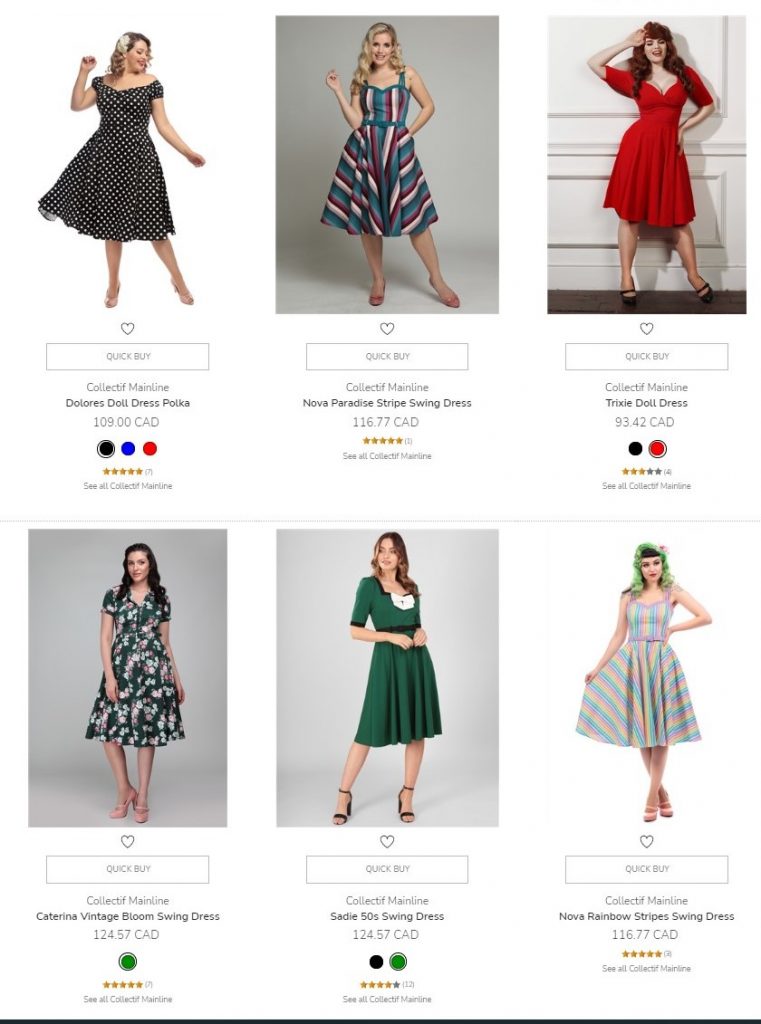 Collectif 1950s Style Dresses / Vintage Reproduction Clothing. 