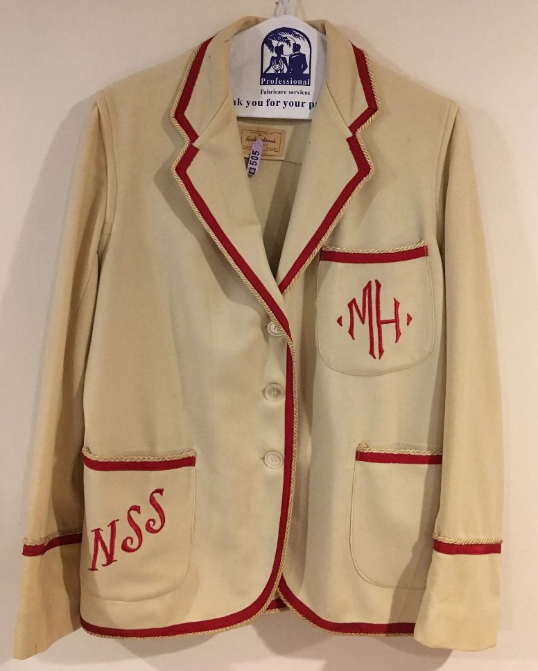 Vintage Toronto: Vintage 1950s ladies wool school blazer jacket from Northern Secondary School in Toronto