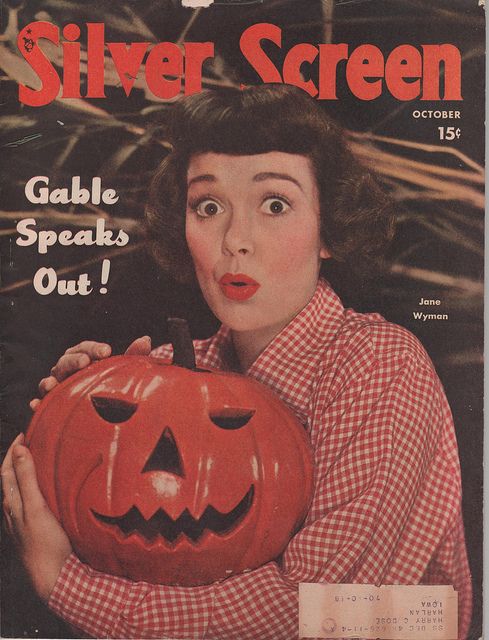 1940s Vintage Magazine: Jane Wyman on the October 1948 issue of Silver Screen