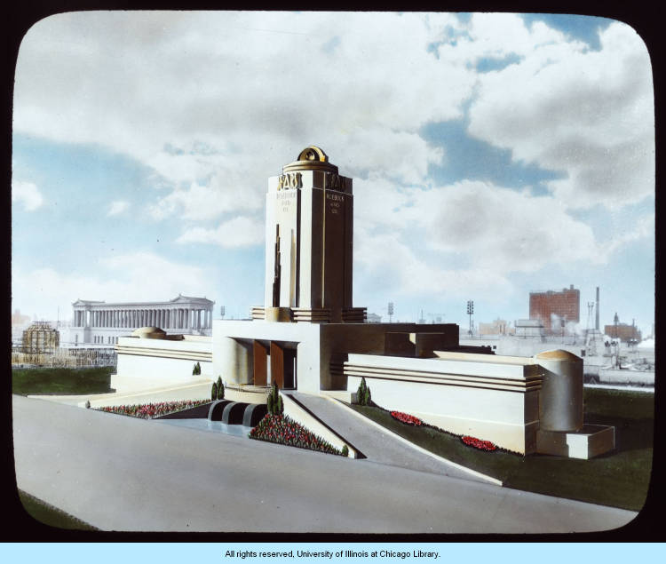 Sears, Roebuck and Company pavilion. ==>> In 1933 & 1934 Chicago hosted for the second time the 'World's Fair'. Take a look at the buildings, exhibits and the people who attended thru vintage photos by visiting the link at the Vintage Inn Blog!