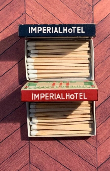 Vintage Matchbooks, Imperial Hotel, Tokyo, Japan