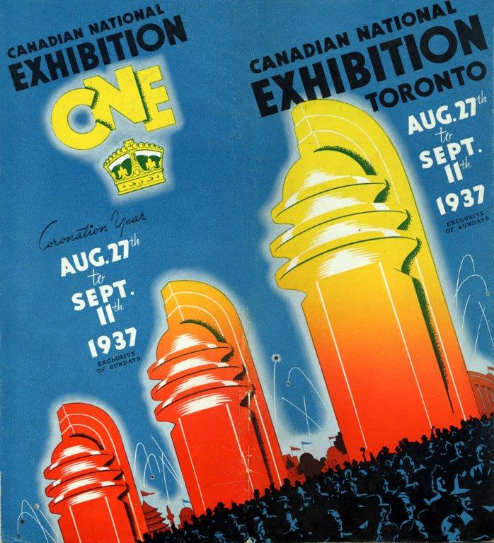 1937 CNE Brochure Cover