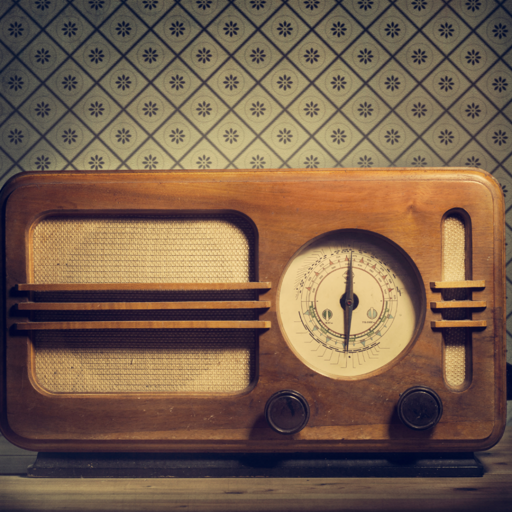 Vintage radio