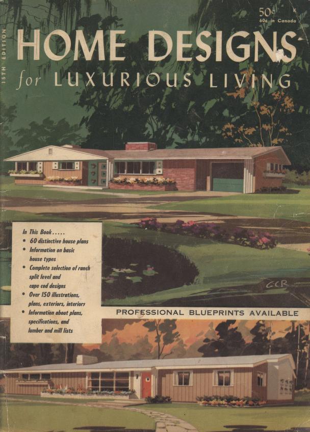 1960s Home Plans: Home designs for luxurious living, 15th ed.