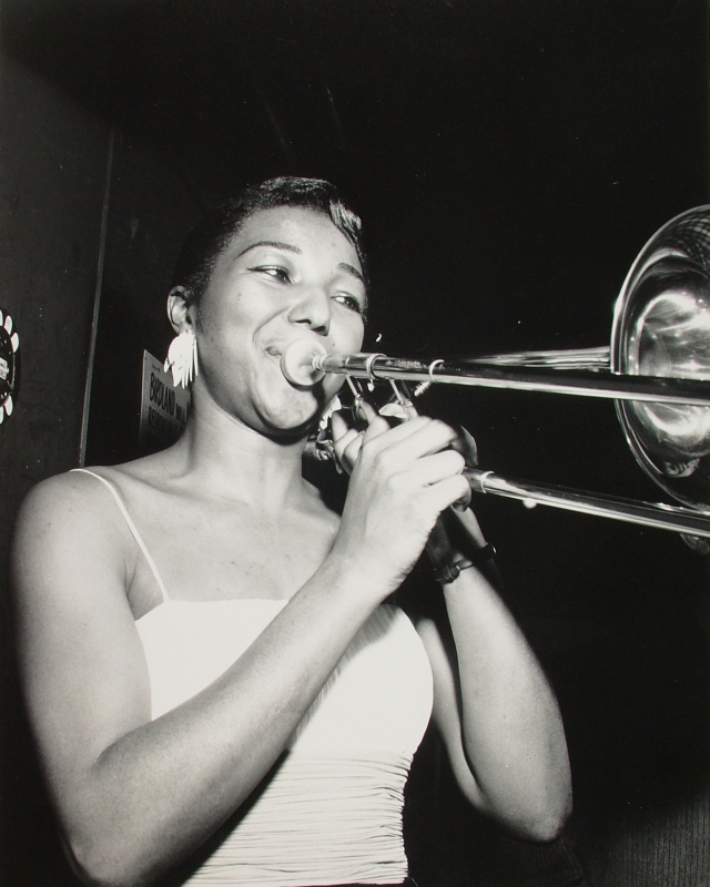 Vintage Photo of Melba Liston was a trombone player who was nothing less than a force of nature. In addition to being sought after for her second-to-none slide playing. she became widely revered for her jazz arrangements and compositions. 