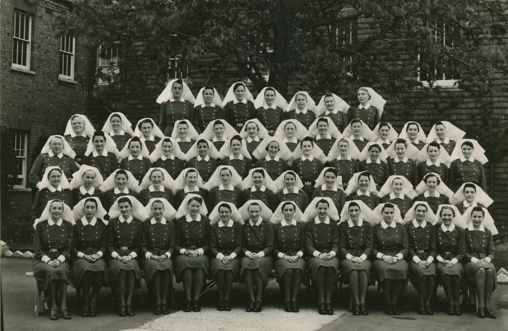 1940s vintage Photo from May 1942 of a group of Canadian Nursing Sisters during WW2. 